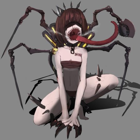 Арахна киборг аниме