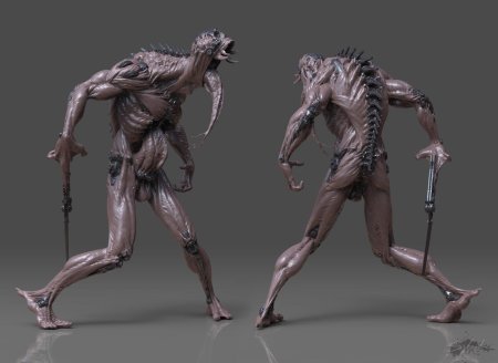 Монстры в zbrush