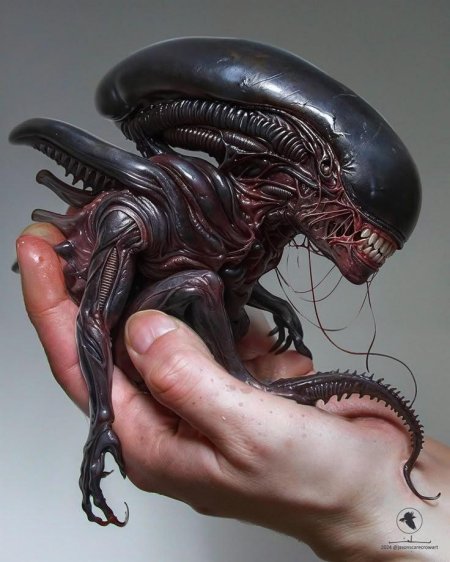 Чужой 1979 ксеноморф гигера
