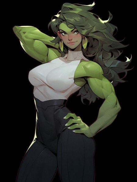 Марвел женщина халк