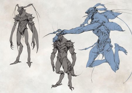 Концепт арт гуманоидные расы