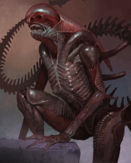 Чужой ксеноморф арт