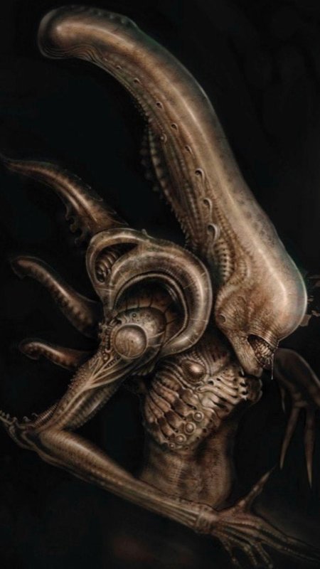 Чужой 1979 ксеноморф гигера