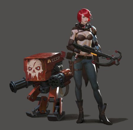 Artstation персонажи