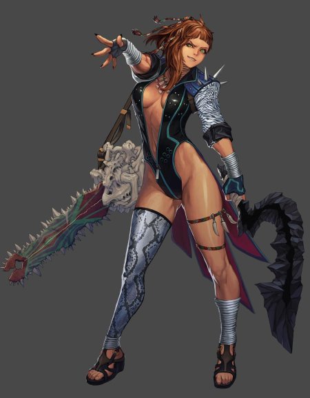 Воительница фэнтези