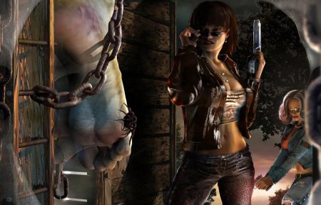 3 д графика девушки