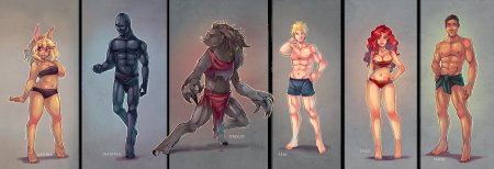 Расы днд концепт арт