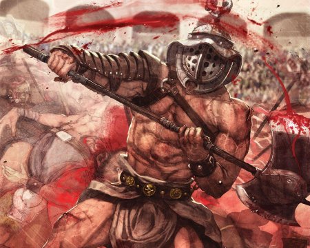 Воин спартак гладиатор