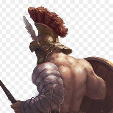 Гладиатор без фона