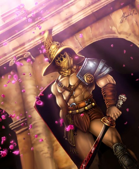 Гладиатор днд арт