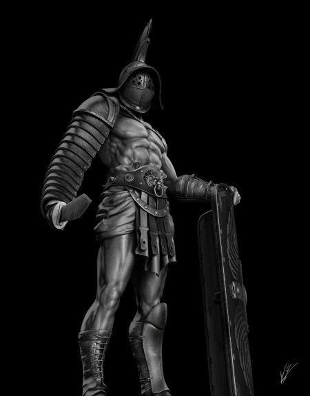 Мирмидон гладиатор