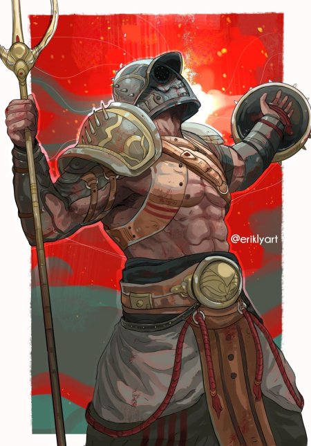 Гладиатор фор хонор арт