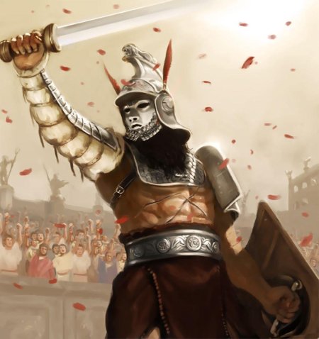 Днд римский гладиатор арт