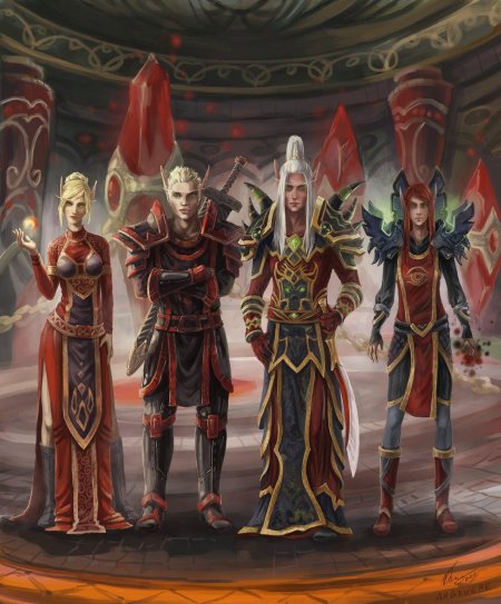 Эльф крови варкрафт