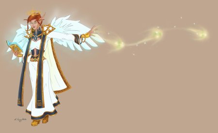 Эльф крови жрец