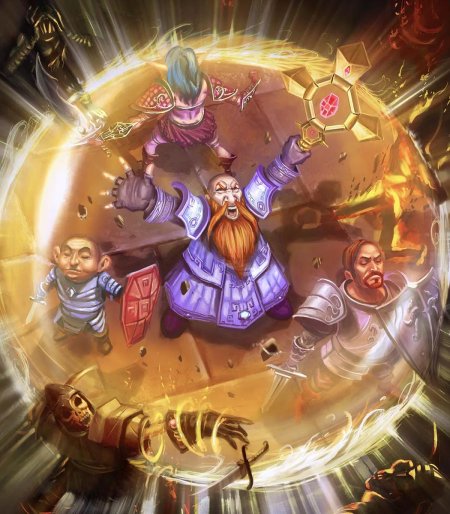 Дворф жрец арт