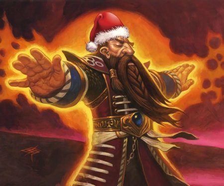 Дворф жрец арт