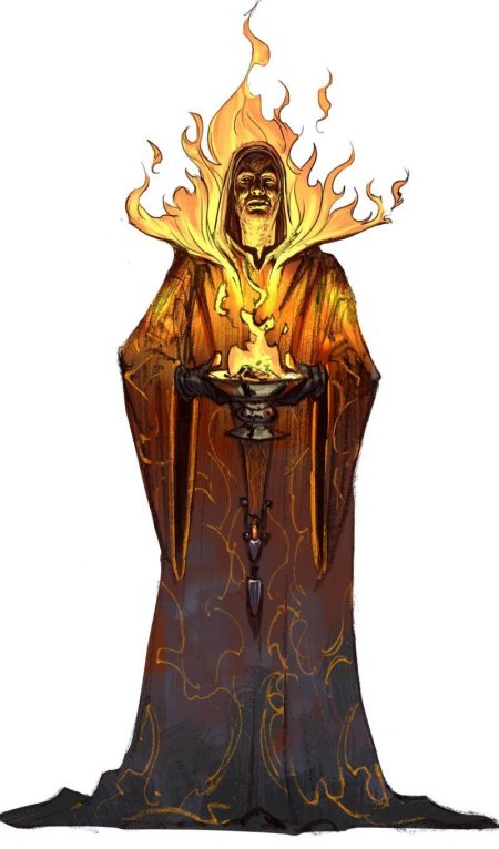 Жрец вечного пламени днд