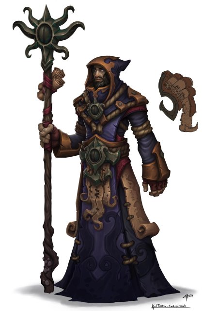 Жрец варкрафт арт