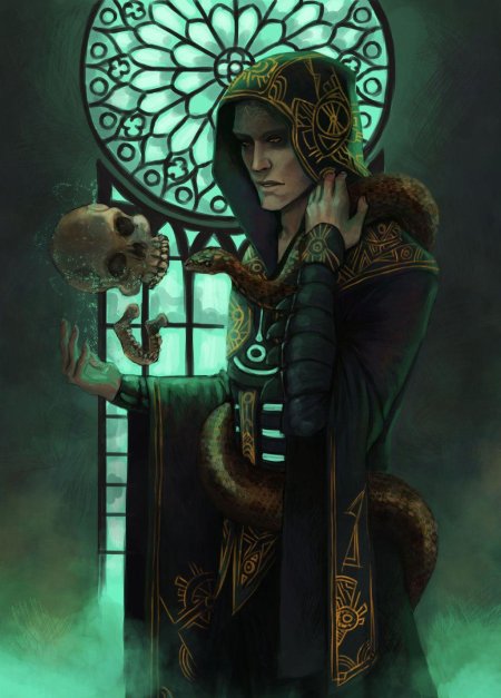 Жрец некромант арт