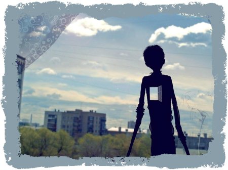 Человек в пустоте