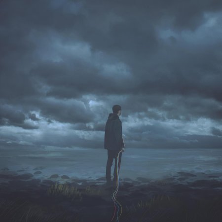 Депрессия обложка для трека