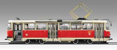 Трамвай tatra t3 модель