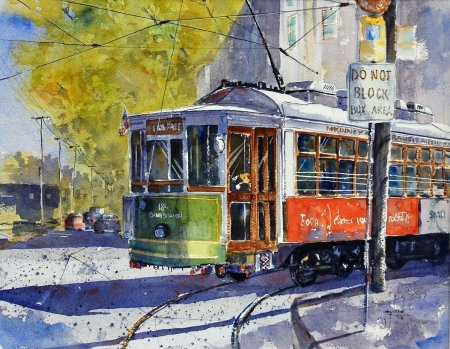Юрий шевчук художник трамвай