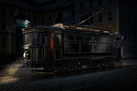 Первый электрический трамвай