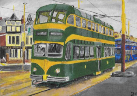 Трамвай арт