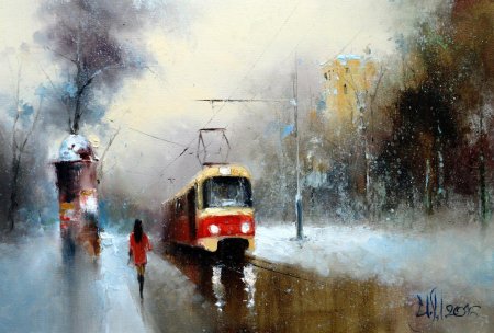 Медведев игорь. февральский трамвайчик