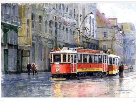Юрий шевчук художник трамвай