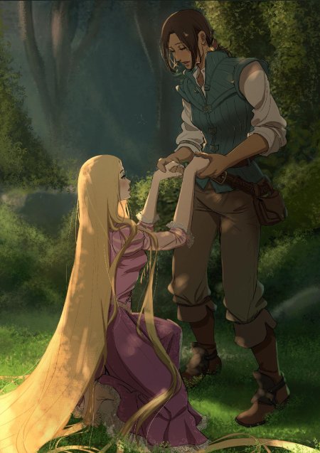 Дисней рапунцель