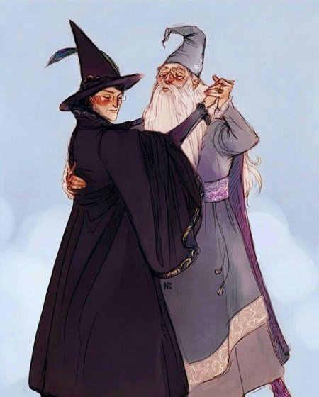 Минерва макгонагалл/альбус альбус дамблдор