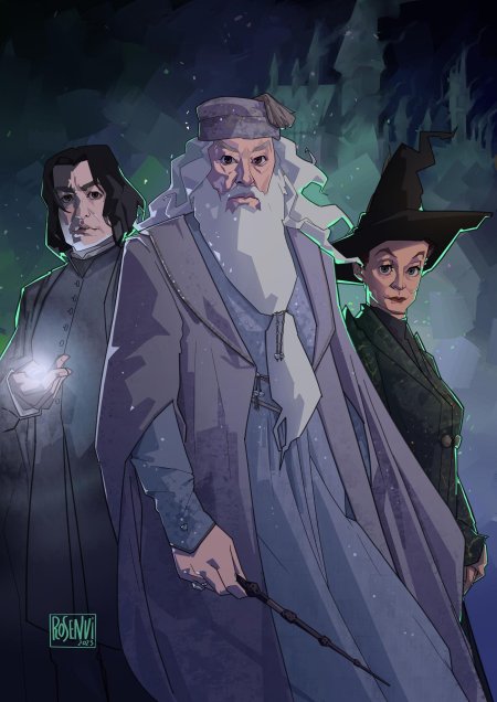 Минерва макгонагалл/альбус альбус дамблдор