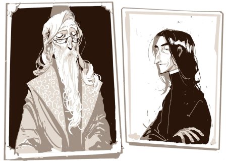 Гарри поттер снейп северус и альбус