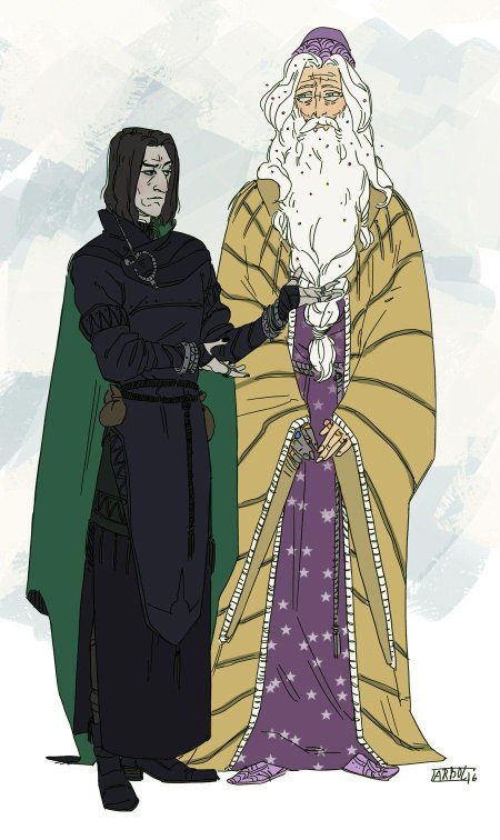 Гарри поттер снейп северус и альбус