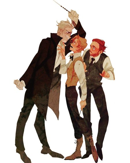 Благие знамения азирафель и кроули