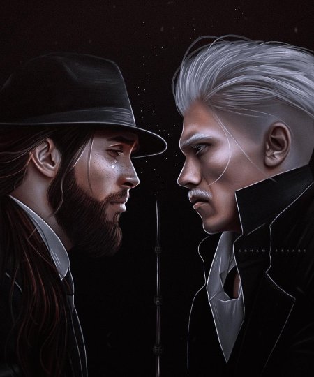 Геллерт гриндевальд и альбус