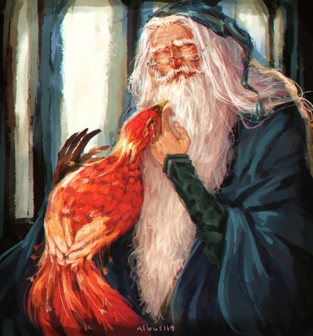 Гарри поттер дамблдор фоукс