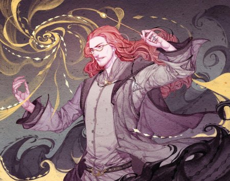 Том реддл и альбус дамблдор арт