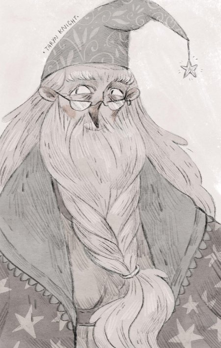 Альбус дамблдор портрет