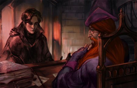 Том реддл и дамблдор арт