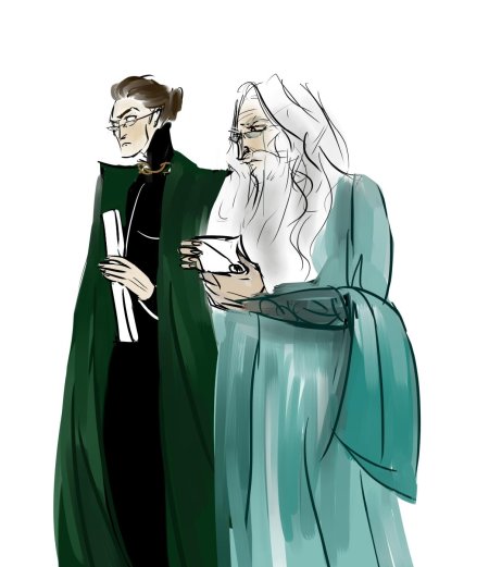 Минерва макгонагалл/альбус альбус дамблдор