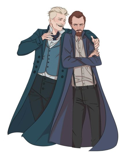 Альбус дамблдор и геллерт гриндевальд комиксы