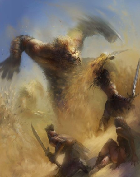 Существа пустыни фэнтези