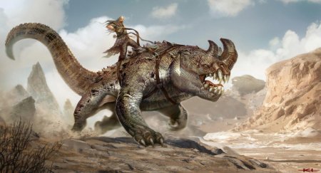 Динозавры фэнтези