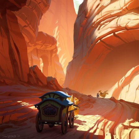 Каньон concept art