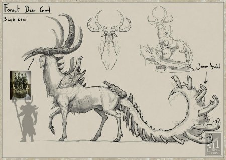 Мифические существа концепт