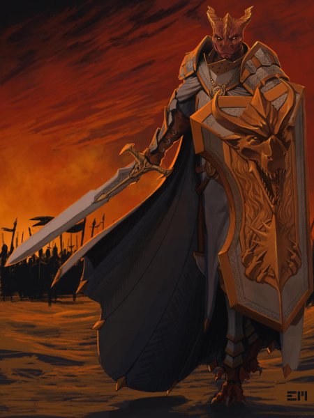 Драконорожденный паладин днд